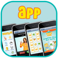 Get the Potty Time app for your Andriod, iPhone or iPad